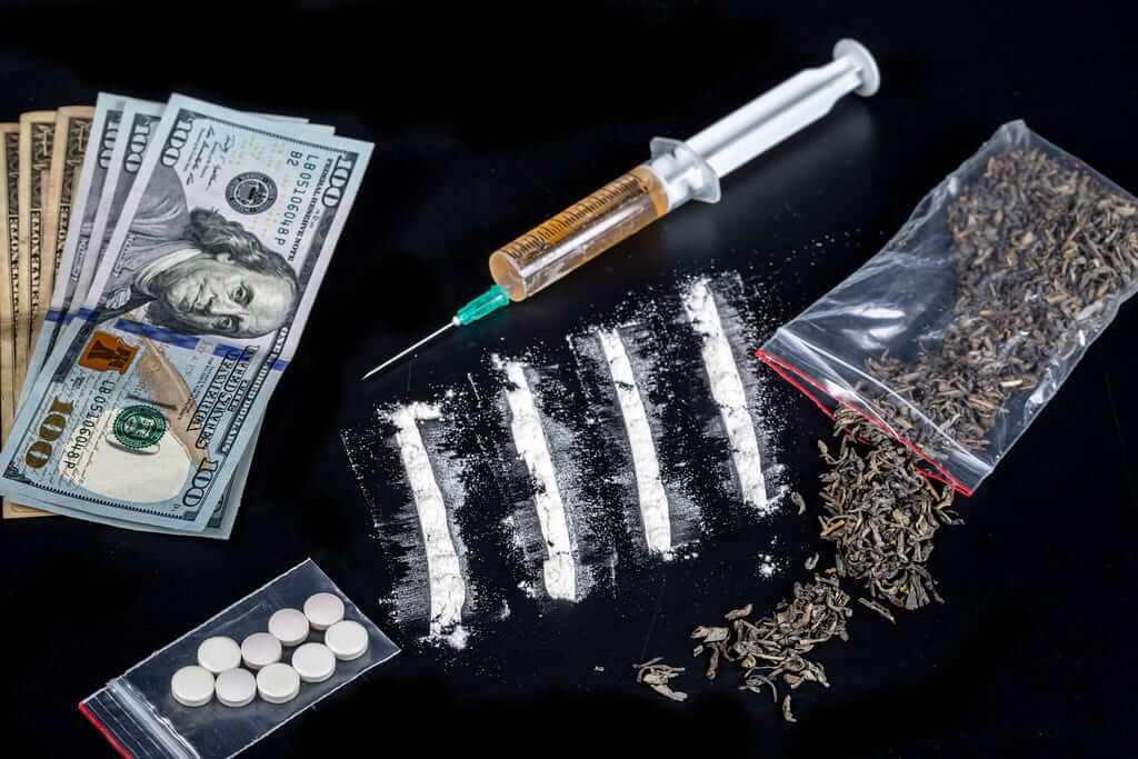 Drugs and money