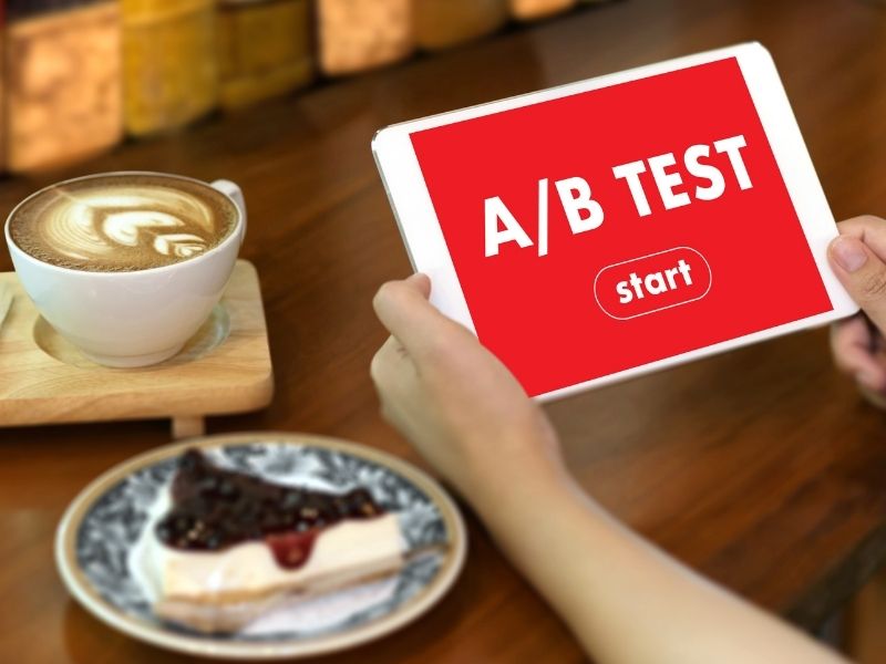 AB split test