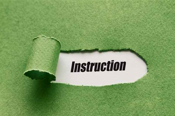Instructions